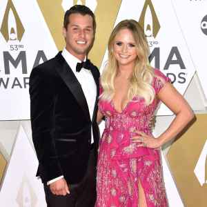 Brendan Mcloughlin and Miranda Lambert 2019 CMA Awards Arrivals Red Carpet
