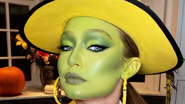 Celebs Halloween Makeup - Gigi Hadid