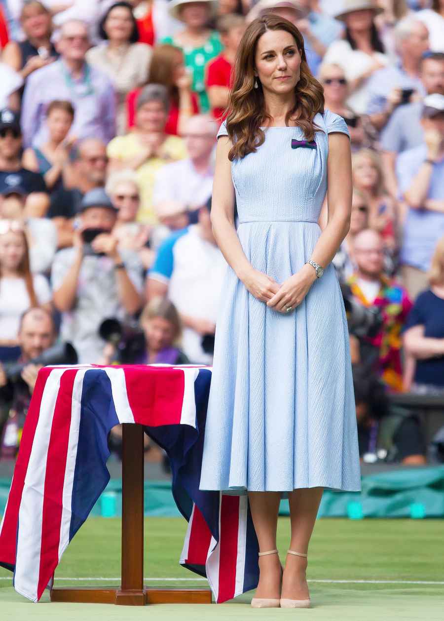 Celebs Wearing Emilia Wickstead - Duchess Kate July 14, 2019