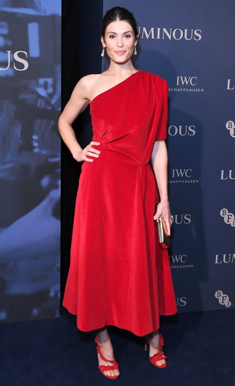Celebs Wearing Emilia Wickstead - Gemma Arterton October 1, 2019