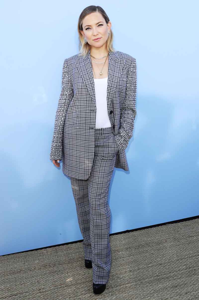 Celebs Wearing Plaid - Kate Hudson