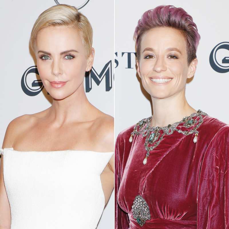 Charlize Theron and Megan Rapinoe