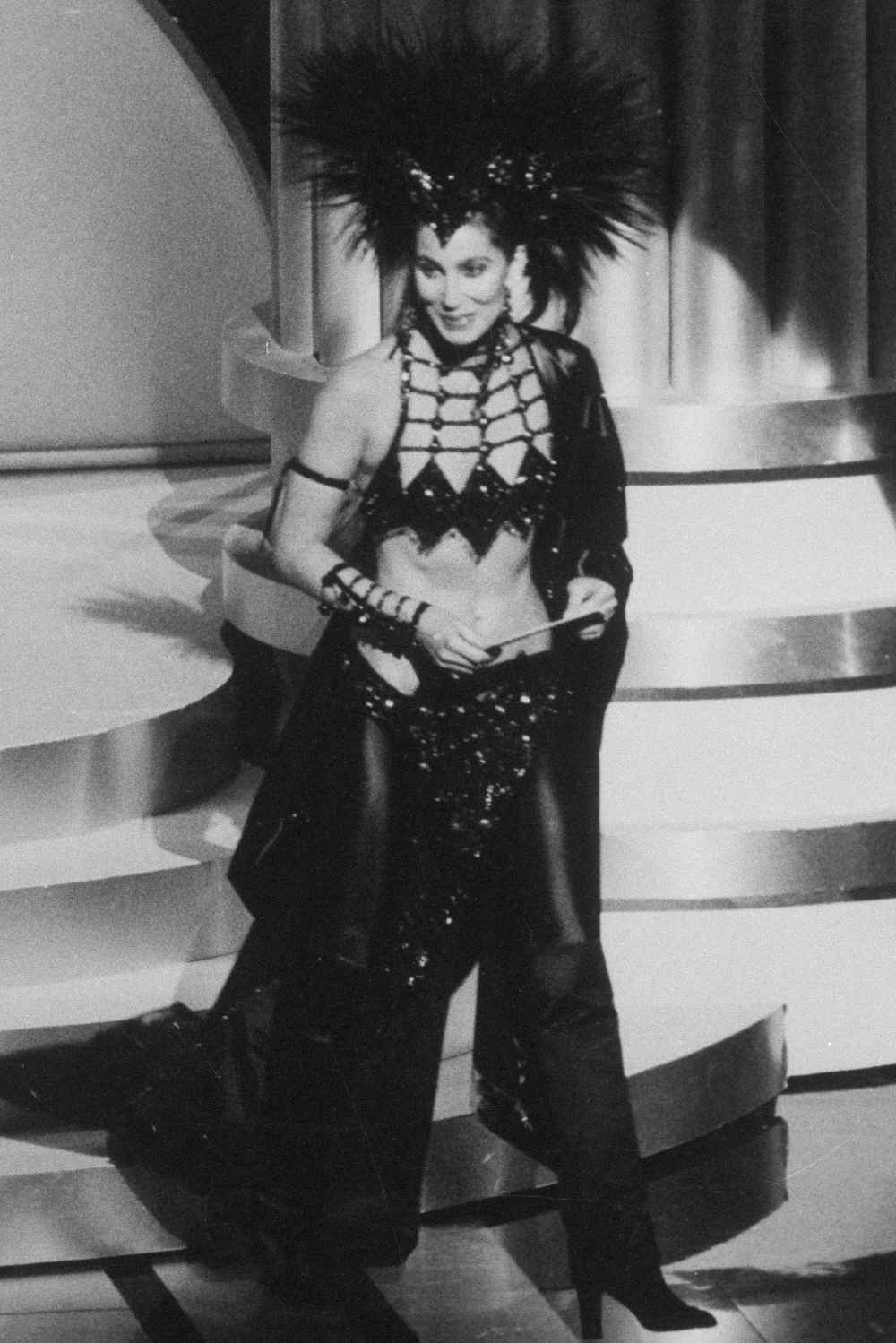 Cher's 1986 Oscars Dress