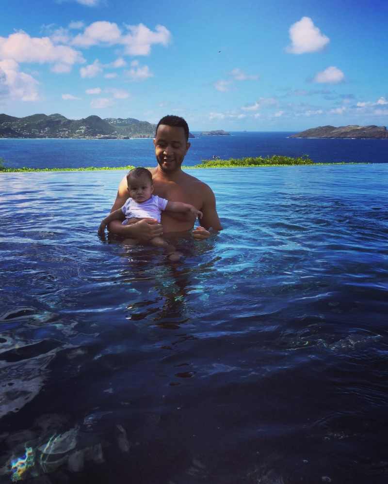 Chrissy Teigen and John Legend Sweetest Moments With Their Kids