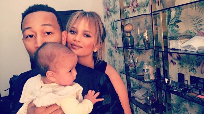 Chrissy Teigen and John Legend Sweetest Moments With Their Kids