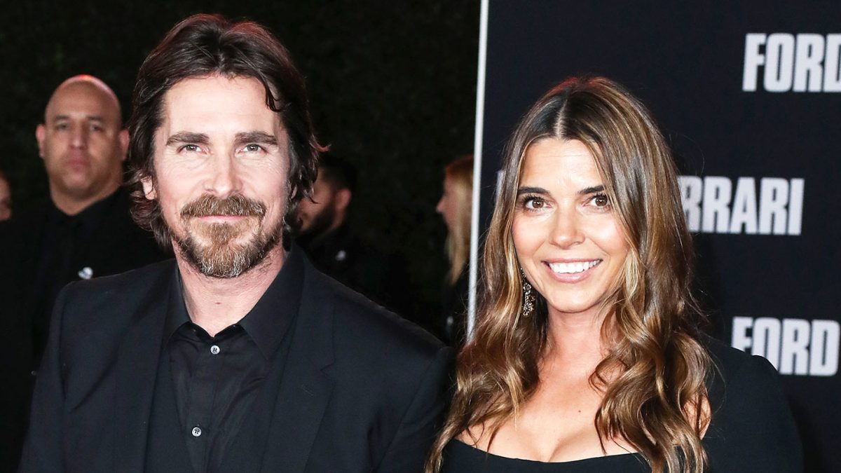 Christian Bale and Sibi Blazic at Ford v Ferrari Premiere Kids Have Never Seen His Movies