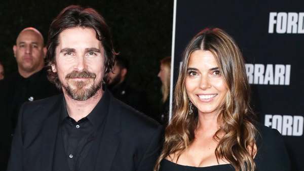 Christian Bale and Sibi Blazic at Ford v Ferrari Premiere Kids Have Never Seen His Movies