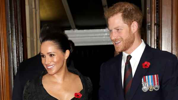 Duchess Meghan, Duchess Kate, Prince William and Prince Harry Reunite at Festival of Remembrance Service