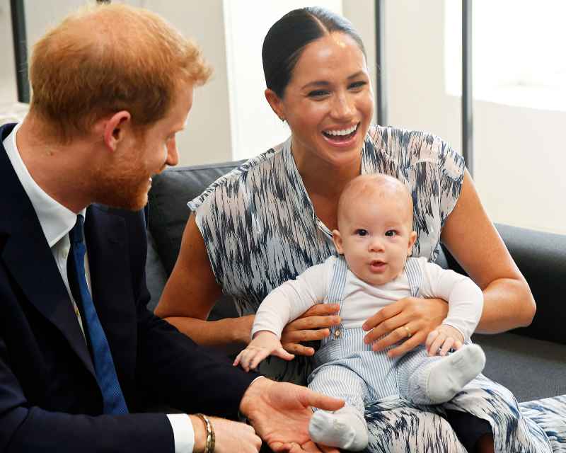 Prince Harry Duchess Meghan and Archie in South Africa Reveals Archie Is Crawling and Has 2 Teeth