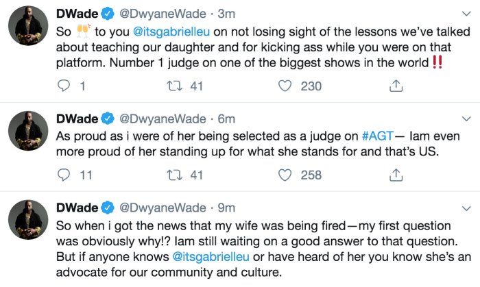 Dwayne Wade Praises 'Advocate' Wife Gabrielle Union