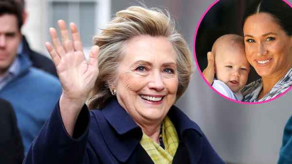 Hillary Clinton Visits Duchess Meghan Harry Archie at Home