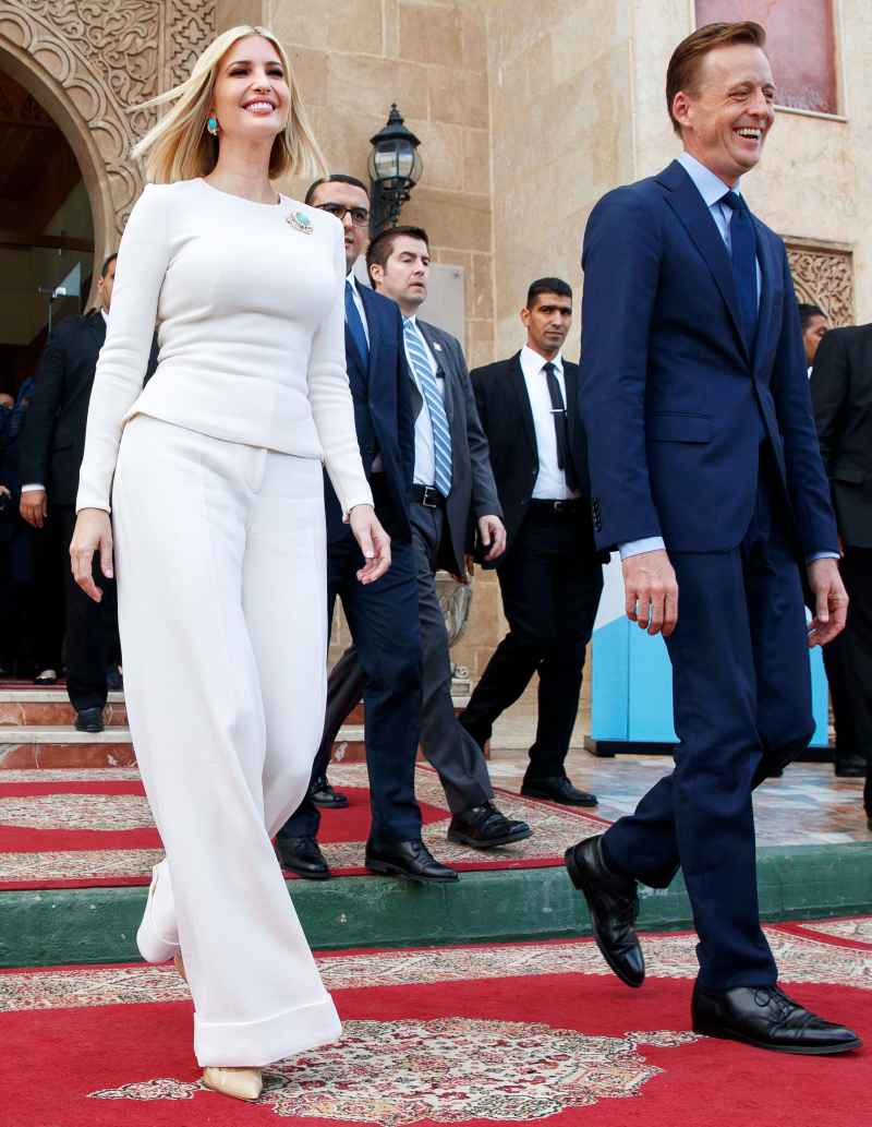 Ivanka Trump Morocco Trip All-White Look November 8, 2019