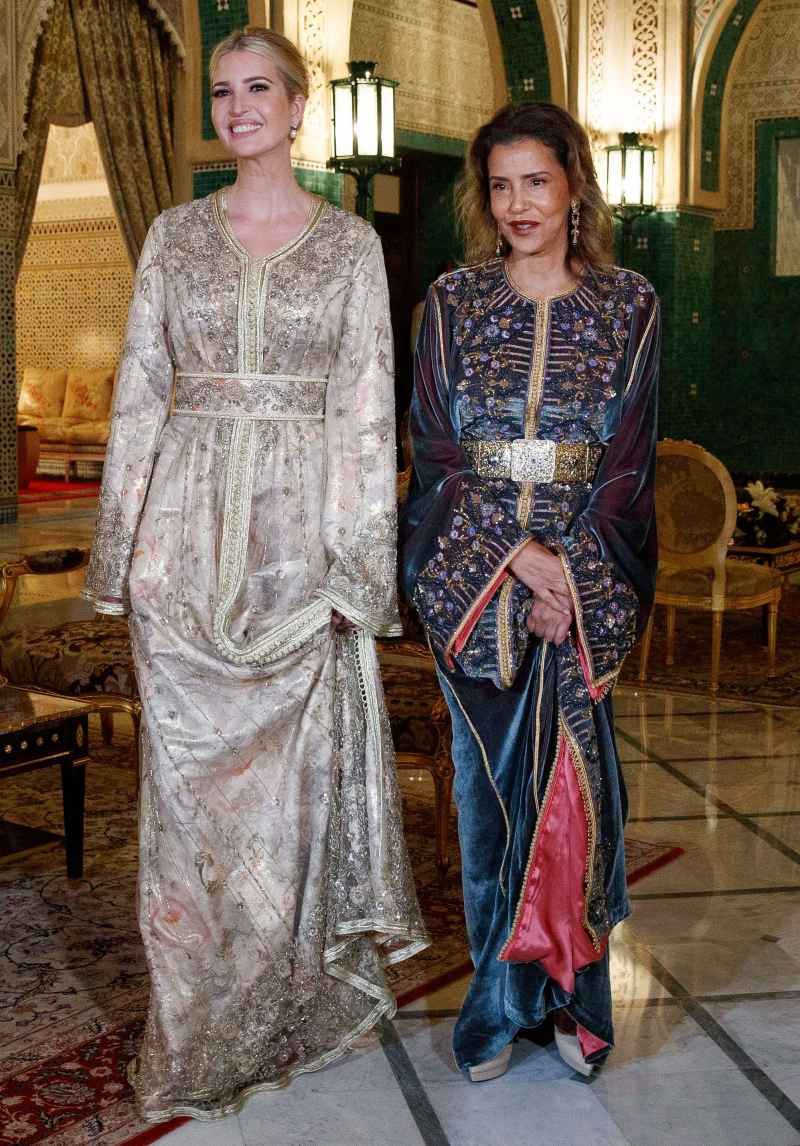 Ivanka Trump Morocco Trip Beaded Dress November 7, 2019