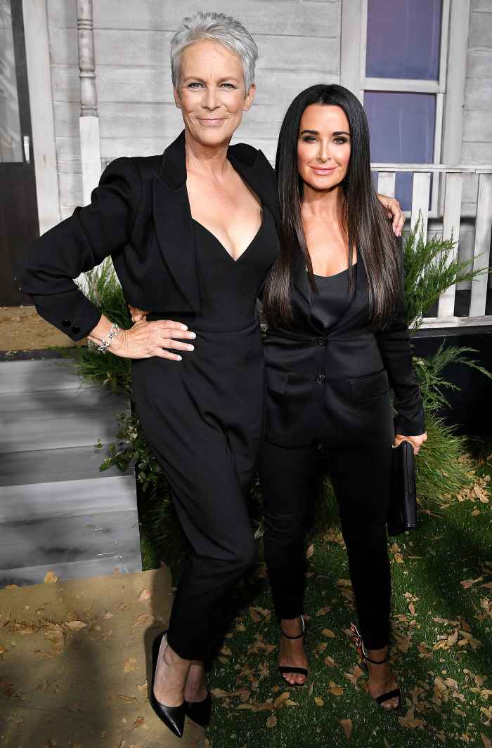 Jamie Lee Curtis Raves Over Working With Kyle Richards