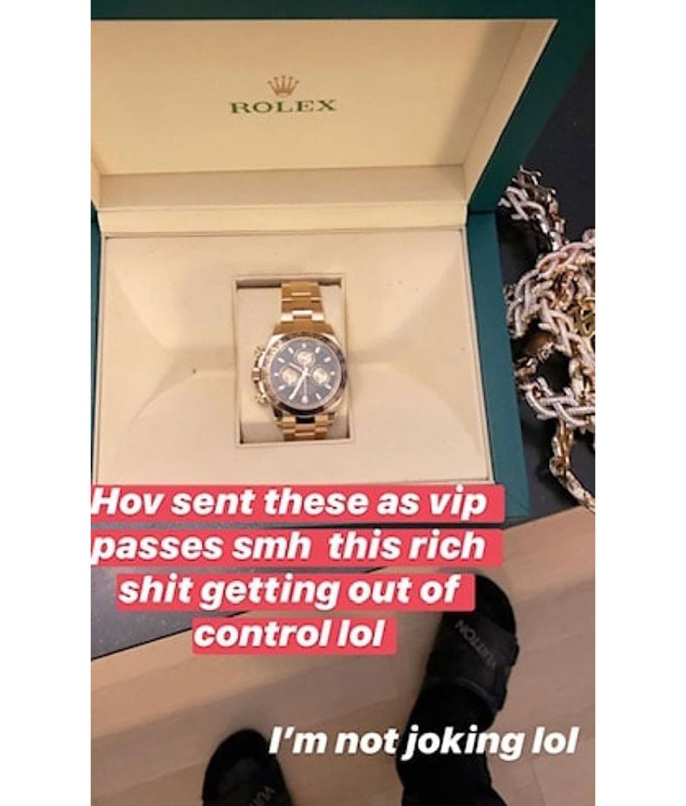 Jay-Z Gives Out Rolex Watches as VIP Passes