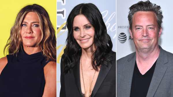 Jennifer Aniston Teases Courteney Cox and Matthew Perry Over Mini Reunion
