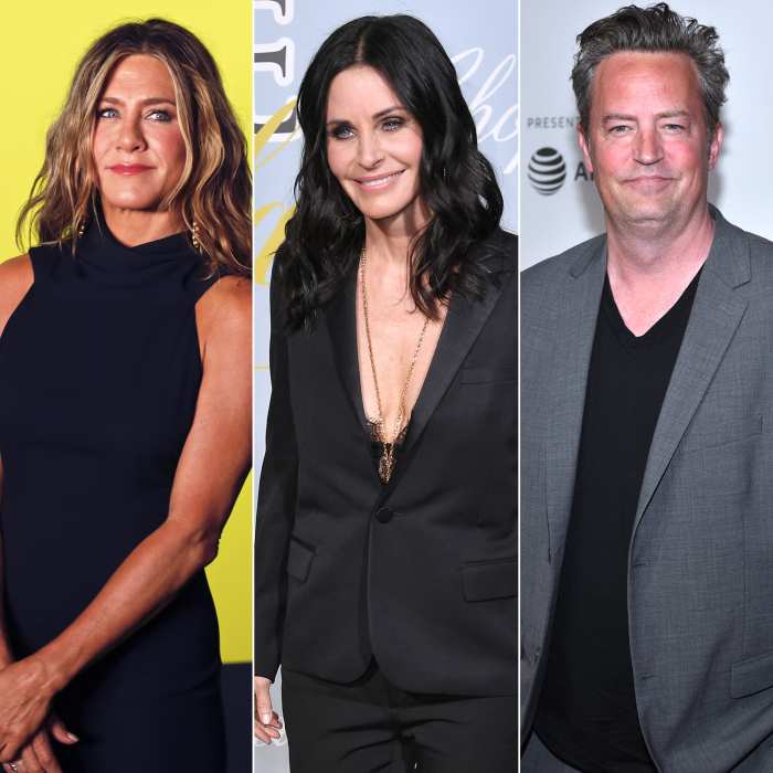 Jennifer Aniston Teases Courteney Cox and Matthew Perry Over Mini Reunion