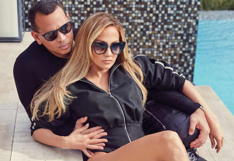 Jennifer Lopez and Alex Rodriguez x Quay Sunglasses