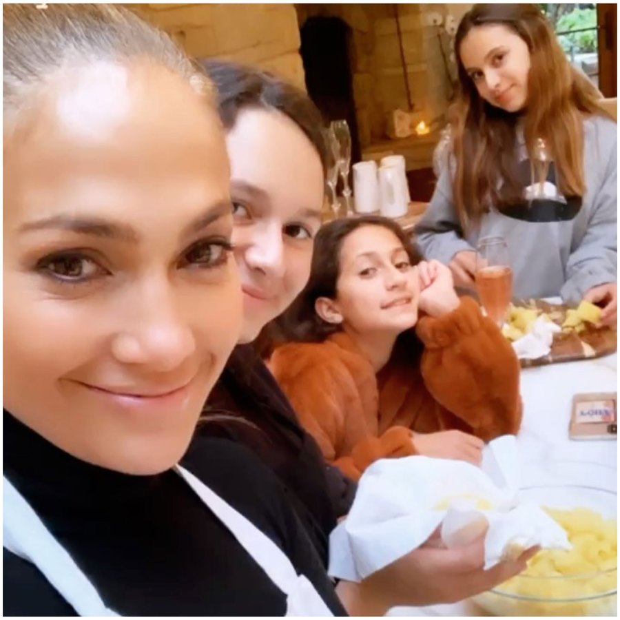 Jennifer Lopez Instagram Thanksgiving