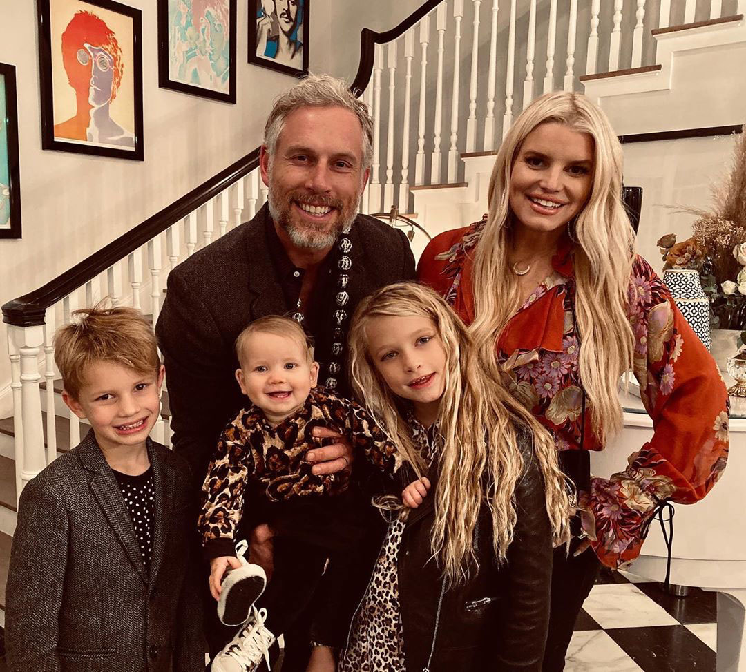 Jessica Simpson Instagram Birdie Johnson How Celebrity Babies Celebrated Their 1st Thanksgiving