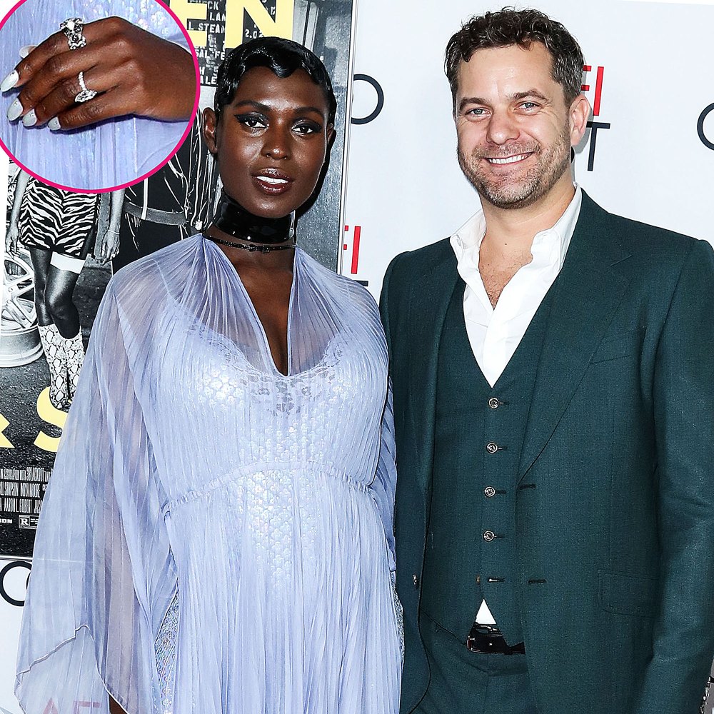 Jodie Turner-Smith Wears Massive Diamond Ring During Red Carpet Debut With Joshua Jackson