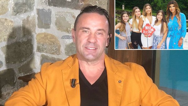 Joe Giudice Reunites With Teresa Giudice and Four Daughters in Italy