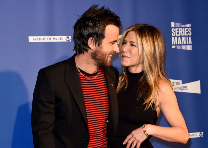 Justin Theroux and Jennifer Aniston Series Mania Festival