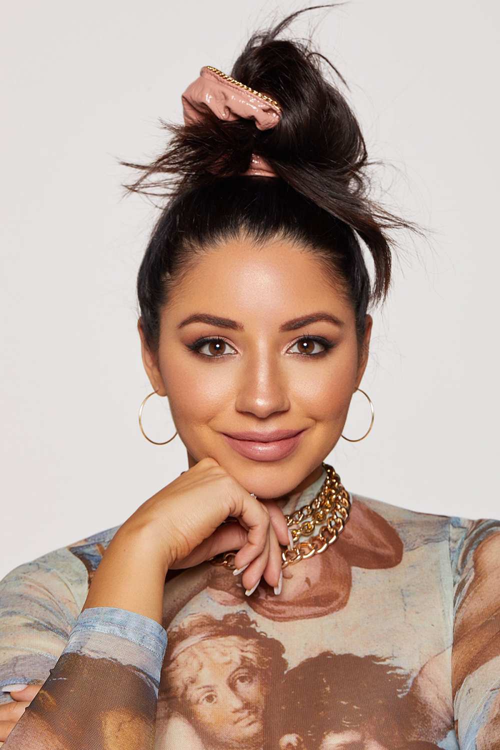Justine Marjan Talks Holiday Hair