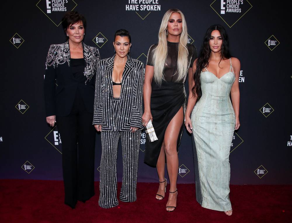 Kardashian Family at 2019 People&rsquo;s Choice Awards