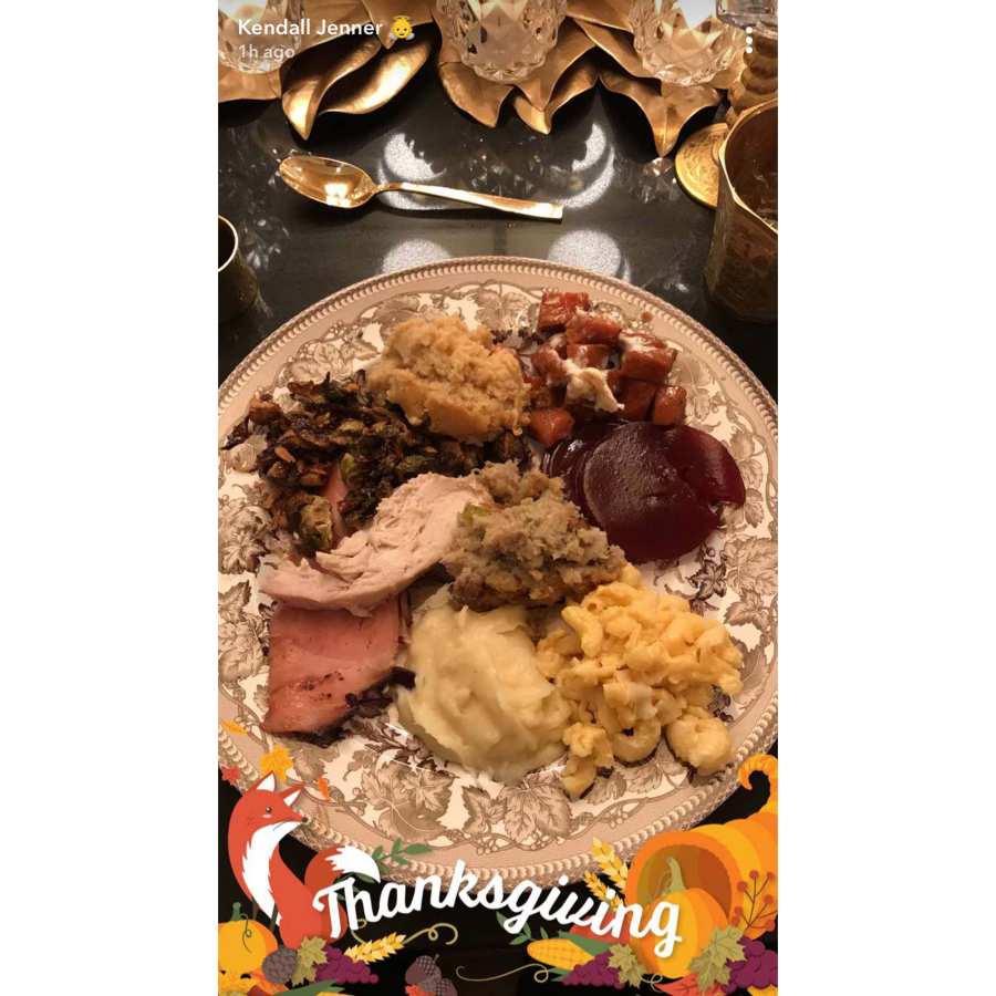 Kendall Jenner Thanskgiving 2017