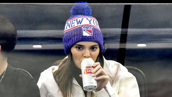 Kendall-Jenner-beer-rangers-game