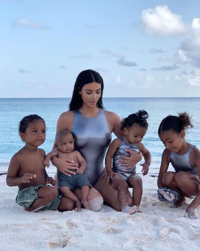 Kim Kardashian: I Don't Talk Badly About My Body in Front of My Kids