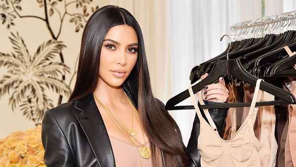 Kim Kardashian Skims Kanye West