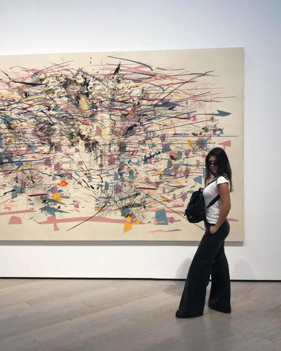 Kourtney Kardashian Explores Art Museum With Mason, Penelope and Reign