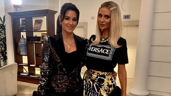 Kyle Richards and Dorit Kemsley Real Housewives of Beverly Hills Cast Trip to Rome