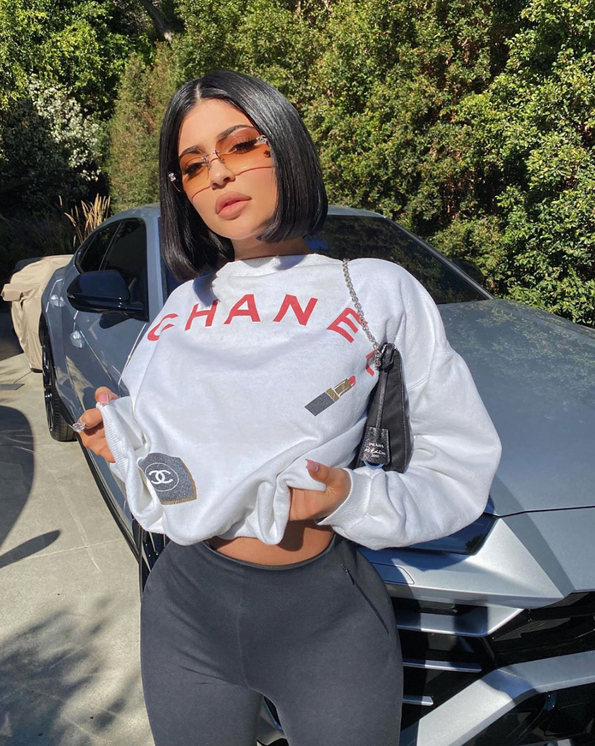 Kylie Jenner Matches Outfits to People, Cars and Other Surroundings