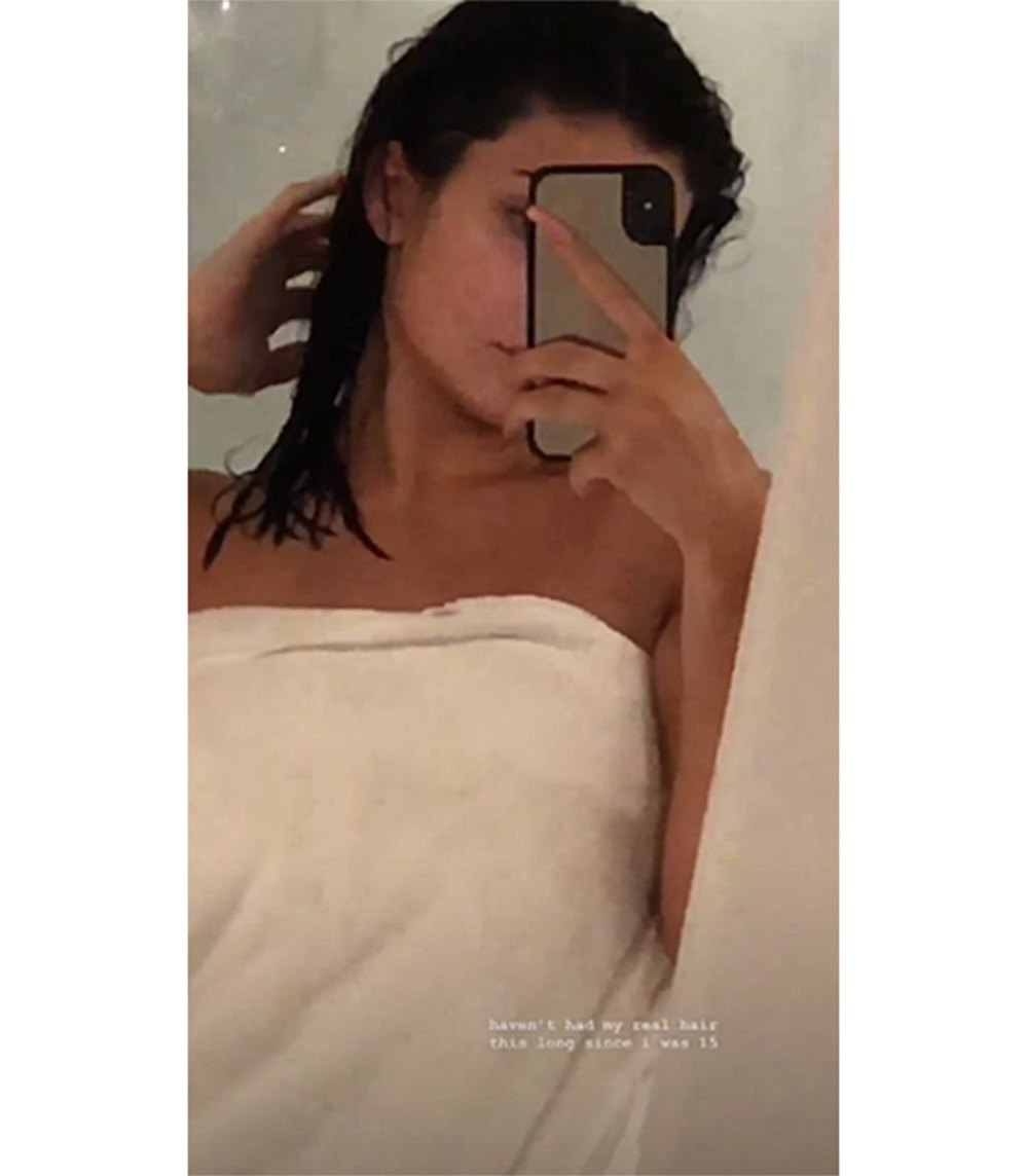 Kylie Jenner Natural Hair Instagram