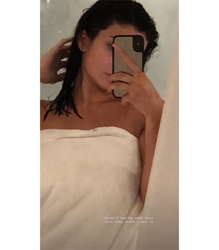 Kylie Jenner Natural Hair Instagram