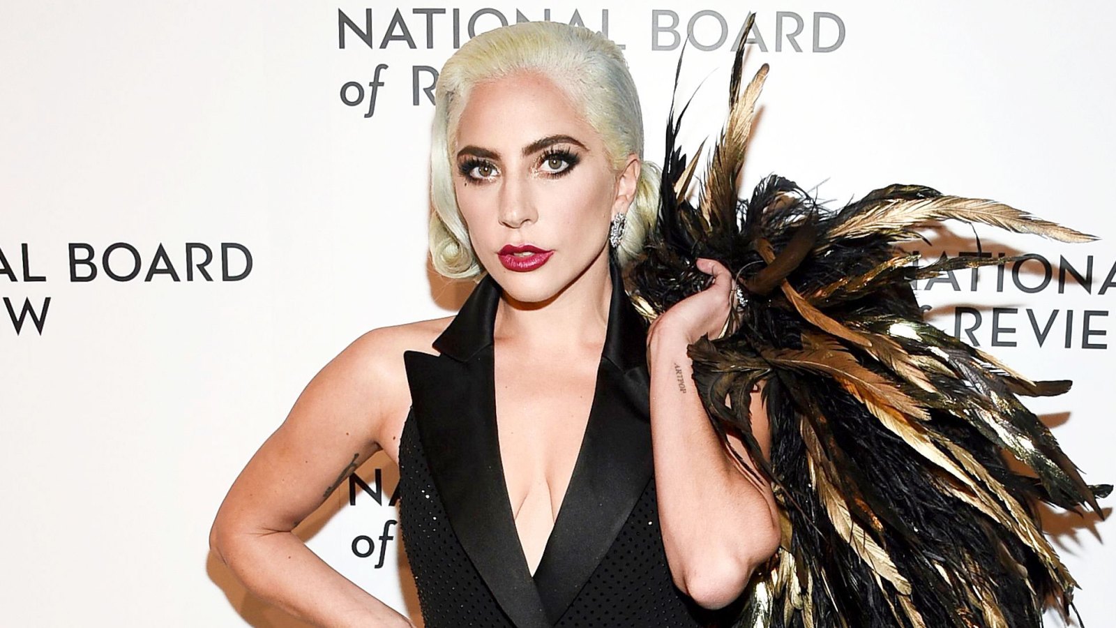 Lady Gaga at National Board of Review awards gala Cancels Las Vegas Concert Due to Sinus Infection and Bronchitis