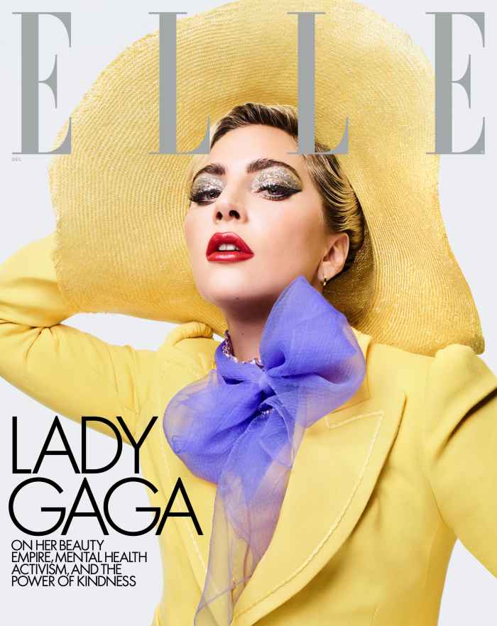 Lady Gaga ELLE December 2019 Cover