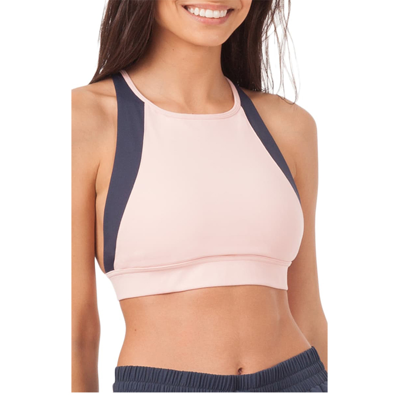 LIVELY The Active High Neck Cross Back Sports Bralette