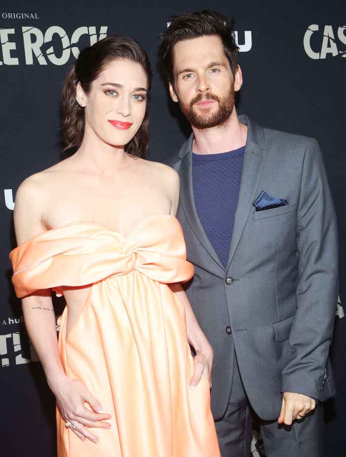 Lizzy Caplan and Husband Tom Riley Watch "Mean Girls"