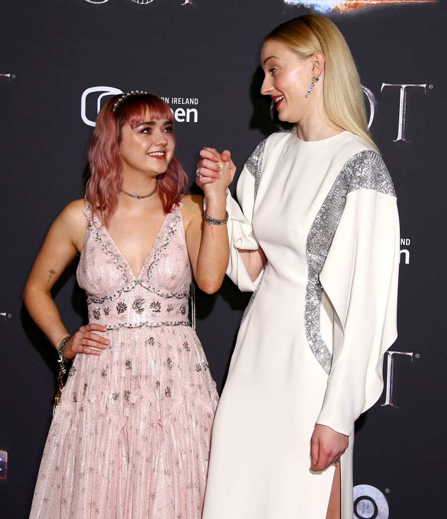 Maisie Williams and Sophie Turner Celebrity BFFs