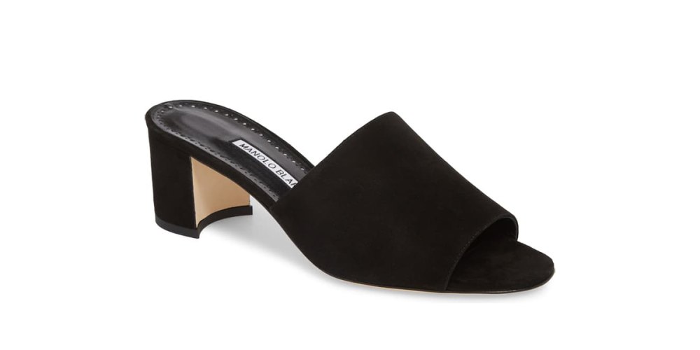 Manolo Blahnik Rapallato Slide Sandal