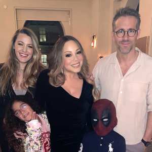Mariah Carey and Her Twins Hung Out With Blake Lively and Ryan Reynolds