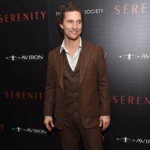 Matthew McConaughey Brown Suit