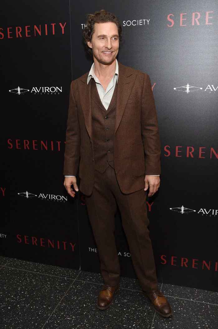 Matthew McConaughey Brown Suit