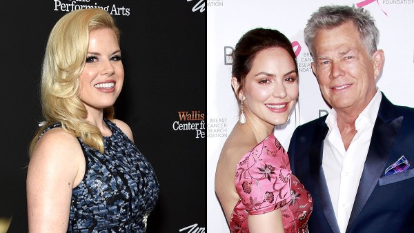 Smash Megan Hilty Katharine McPhee Is So So Happy With David Foster