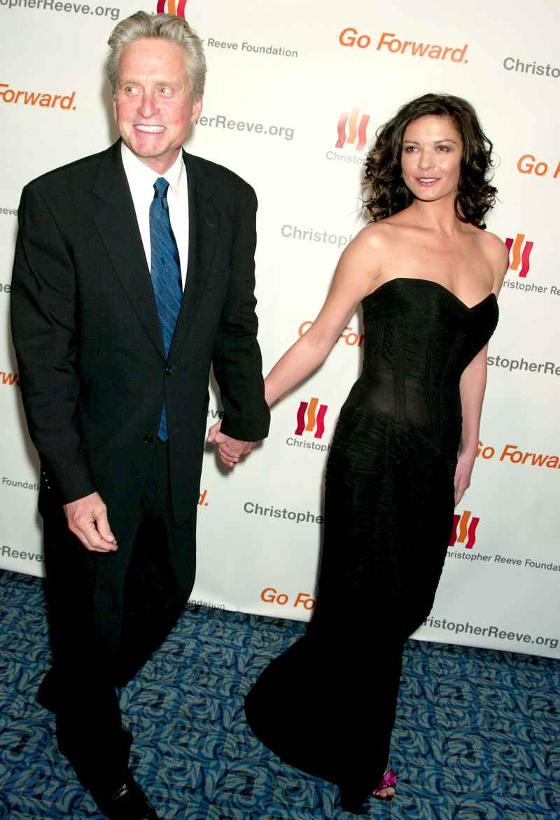 Michael-Douglas-and-Catherine-Zeta-Jones November-2005-Douglas-and-Zeta-Jones-Christopher-Reeve-Foundation