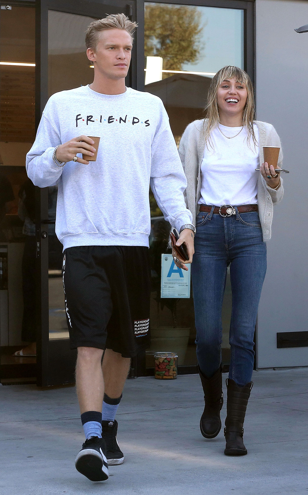Miley Cyrus Brings Boyfriend Cody Simpson to Her Brother Braison Cyrus’ Wedding